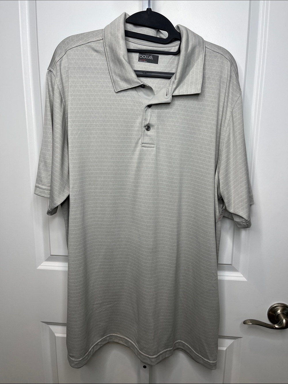 bolle Men's Heather Gray Performance Polo XL